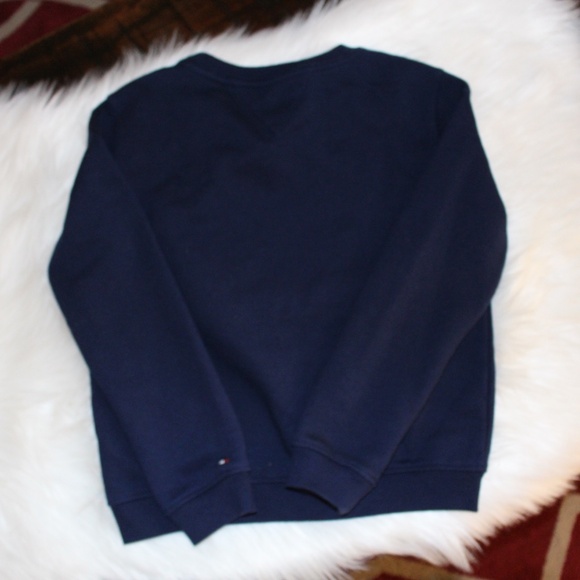 Tommy Hilfger, navy blue Emoji Sweatshirt  UNISEX - Picture 2 of 6